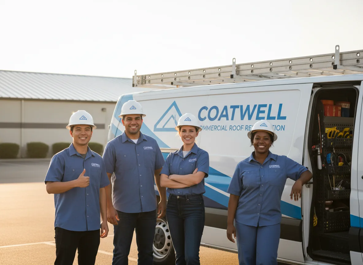 Commercial roof coating company in Mulberry Grove, IL
